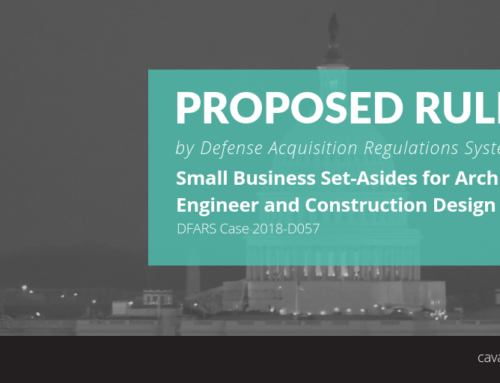 DFARS Proposed Changes for Small Business Set-Aside Architect-Engineer & Construction Design Contracts
