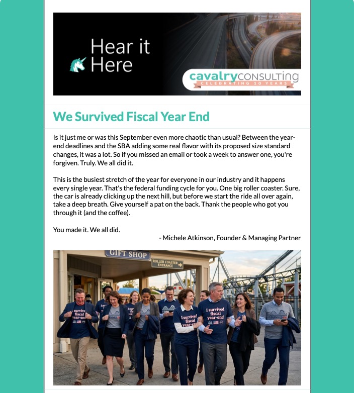 September/October Newsletter